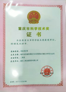 重庆市科学技术奖 重庆市科学技术奖